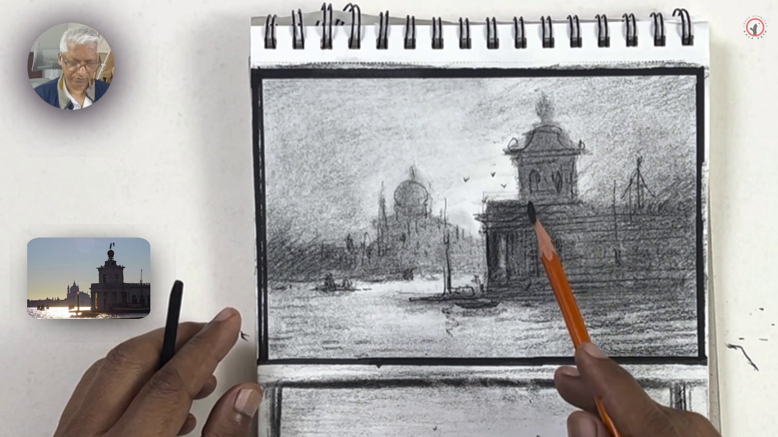 Charcoal Landscape Critique